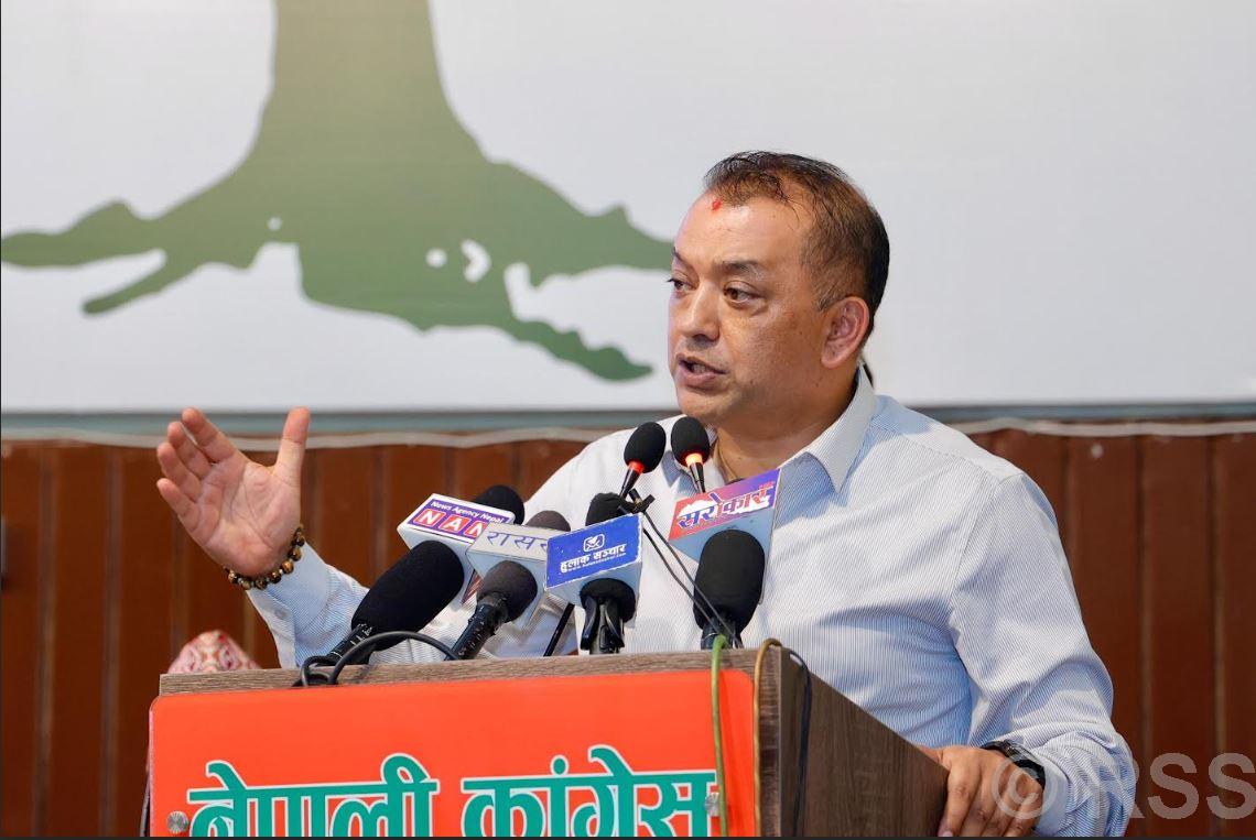 उद्धार तथा राहतमा जुट्न कांग्रेस महामन्त्री थापाको आह्वान
