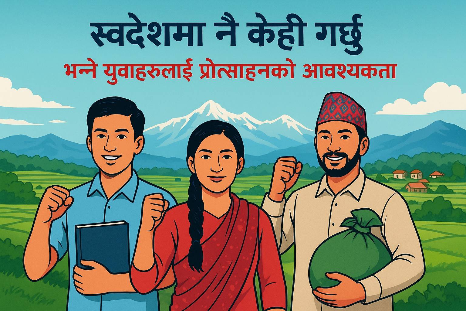 ‘स्वदेशमा नै केही गर्छु’ भन्ने युवाहरूलाई प्रोत्साहनको खाँचो