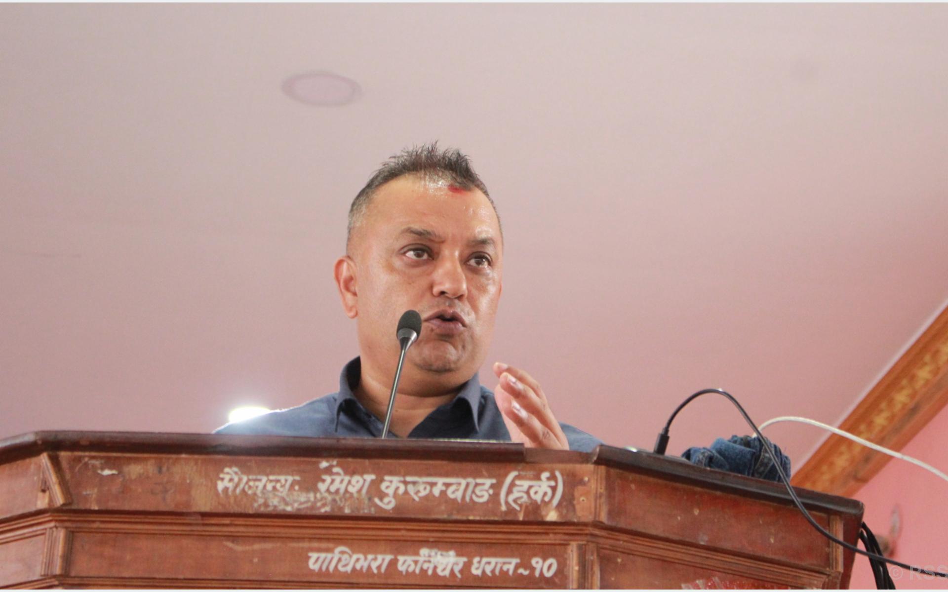उत्तेजनाको राजनीति कांग्रेसको शैली होइन : महामन्त्री थापा