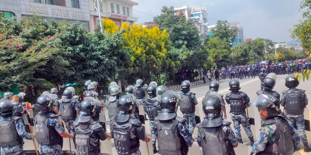 उपत्यकाकामा सुरक्षा व्यवस्था कडा, ‘ड्रोन’बाट निगरानी