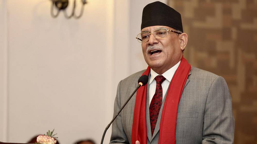 अध्यक्ष दाहालको निवासमा तोडफोड