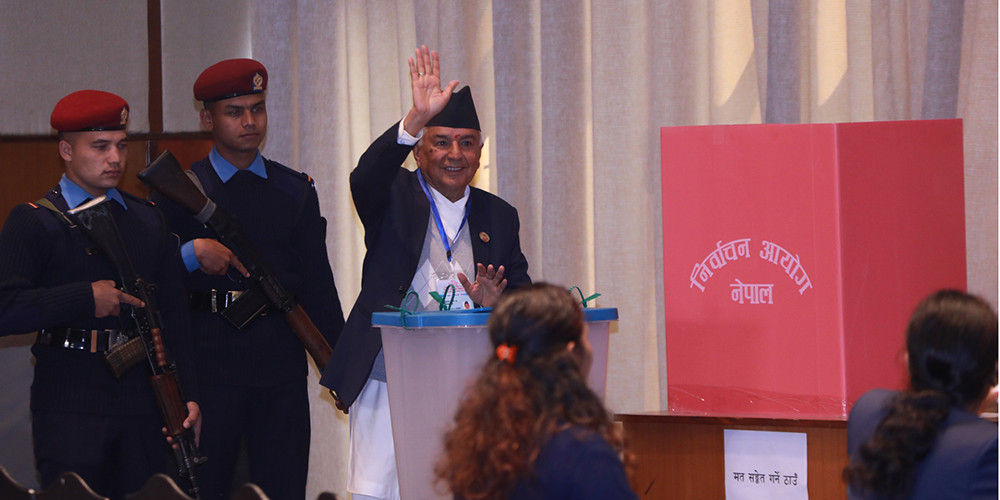 राष्ट्रपतिमा पौडेल विजयी