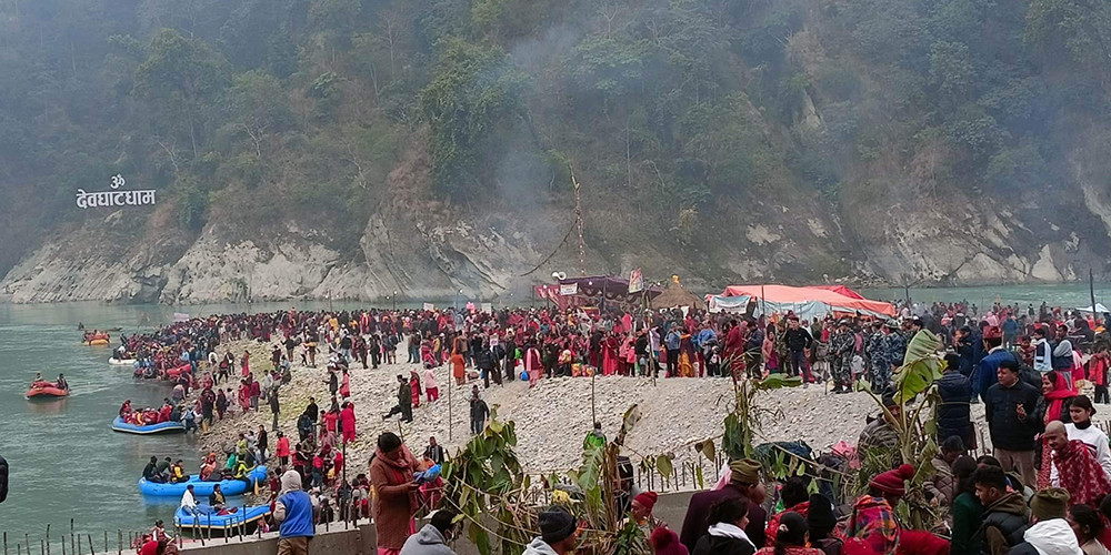 देवघाटमा माघेसङ्क्रान्ति मेलाको तयारी शुरु, ५ लाख भक्तजन आउने अनुमान