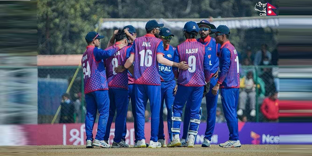 नेपालले क्यानडाविरूद्धको सिरिज जित्यो