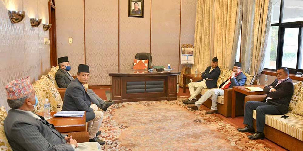 एमसीसीमा सहमति जुटाउन दलबीच छलफल जारी  