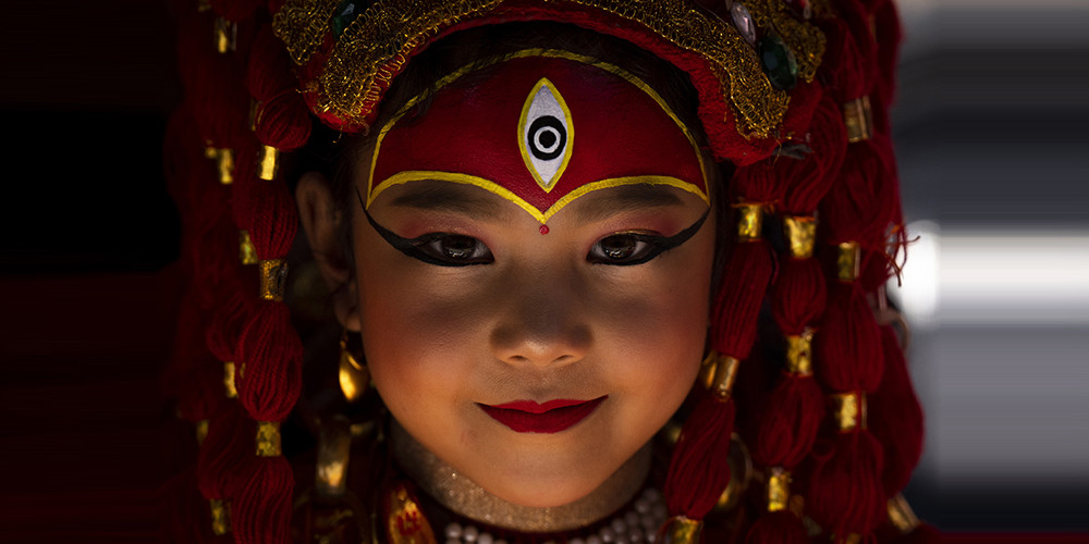 वसन्तपुरमा कुमारीको सामूहिक पूजा (तस्बिर)