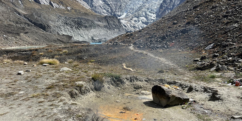 पदमार्ग र अन्नपूर्ण आधार शिविरमा खेलाडीले गरे सरसफाइ