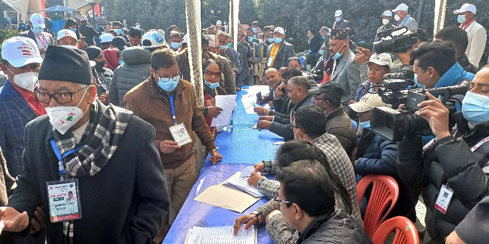 कांग्रेस १४औँ महाधिवेशन स् मतदान गर्ने समय थपियो