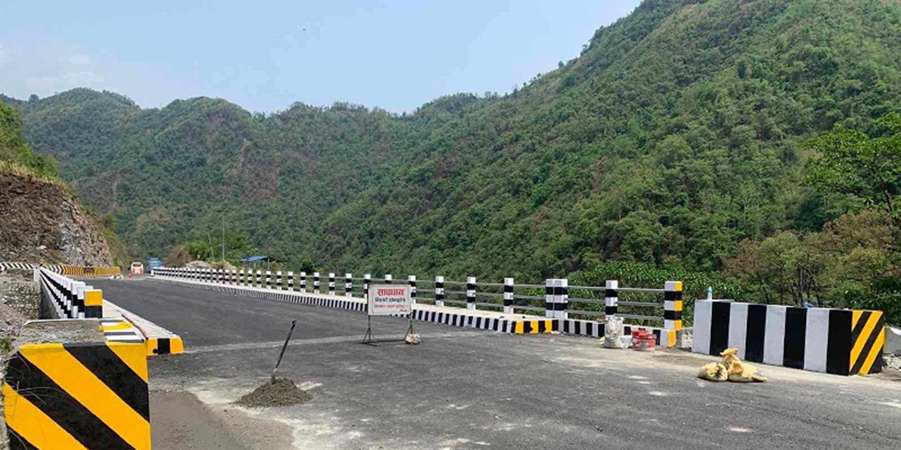 नारायणगढ–मुग्लिन सडकका एघार पुल सञ्चालनमा
