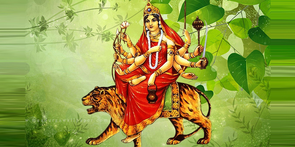 दशैंको तेस्रो दिन आज चन्द्रघण्टाको पूजा गरिंदै 