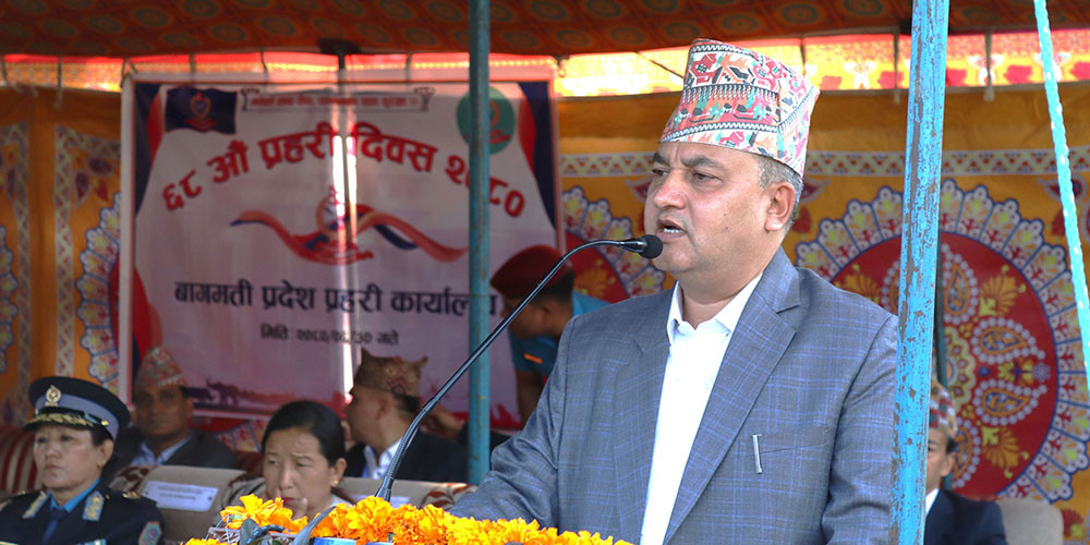 अपराध अनुसन्धानमा नेपाल प्रहरी सक्षम : मुख्यमन्त्री जम्कट्टेल