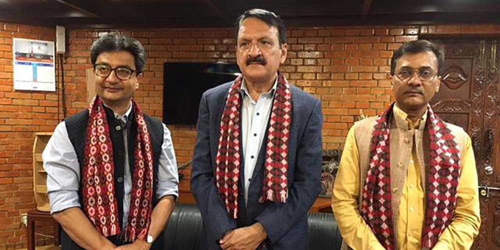 कांग्रेसको प्रतिनिधिमण्डल र भाजपाका अध्यक्षबीच नयाँदिल्लीमा भेटवार्ता