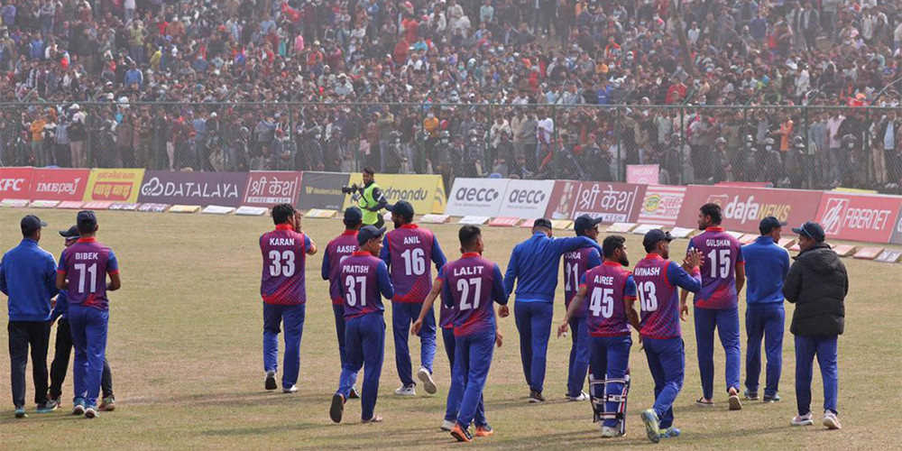नेपालले नेदरल्यान्ड्सलाई ६ विकेटले हरायो