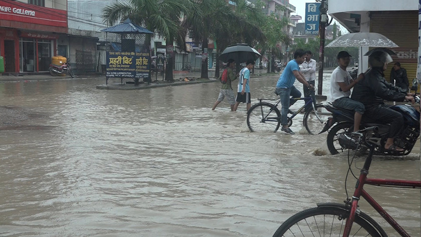 काठमाडौँ उपत्यकामा बाढी: ३६ जनाको उद्धार, बालकोटमा ७० भन्दा बढी घर डुबानमा