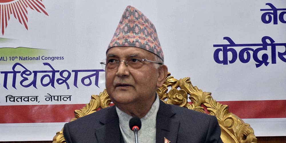 हामी मुलुकमा नियन्त्रित अराजकता ल्याउन दिँदैनौं : अध्यक्ष ओली