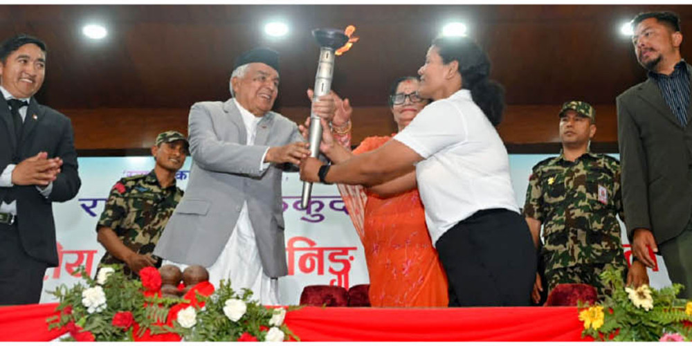 राष्ट्रपति रनिङ शिल्ड प्रतियोगिता : एथलेटिक्समा आशिषद्वारा नयाँ कीर्तिमान