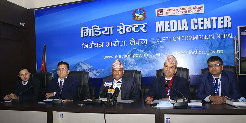 निर्वाचनलाई सफलतापूर्वक सम्पन्न गर्न हामी जुटेका छौँ : निर्वाचन आयोग