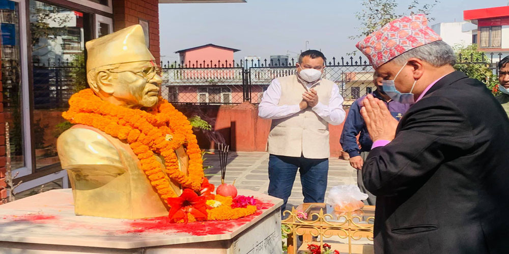 सरल, शालीन र सादगी जीवन मनमोहनका गुण : उपप्रधानमन्त्री पोखरेल