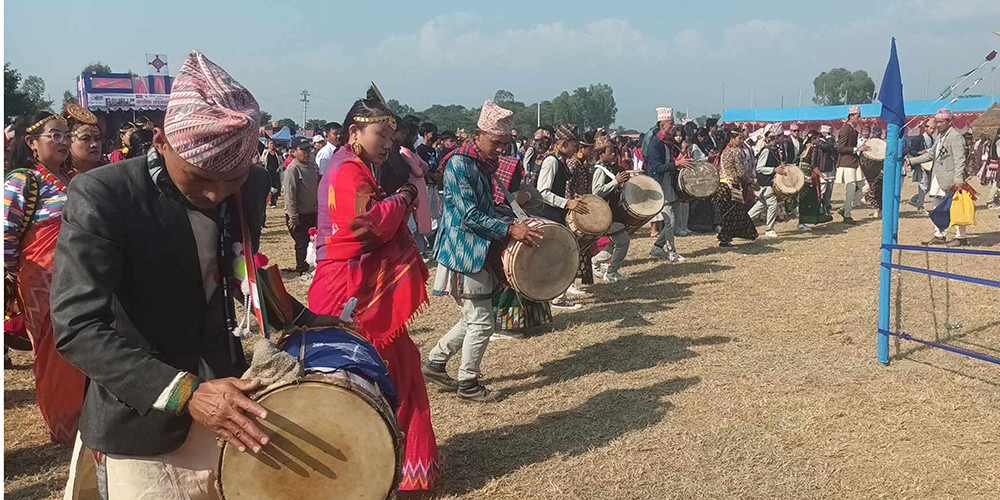उद्यौलीमा रमाउँदै पूर्वका किरात समुदाय