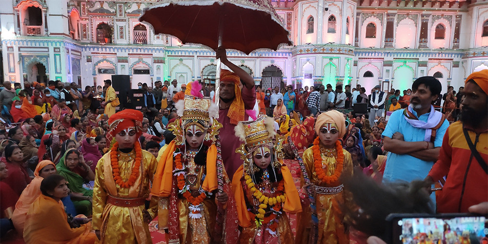 जनकपुरमा विवाहपञ्चमी महोत्सव सुरु, आज नगरदर्शन