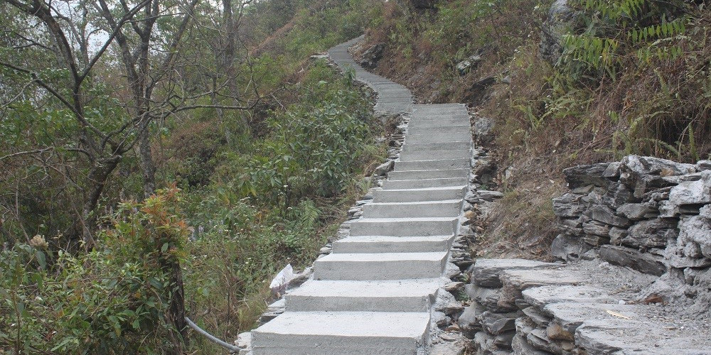 पर्यटकीय गन्तव्यको खोजी गर्न पदमार्ग अभियान