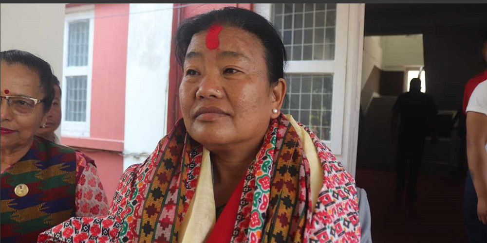 रमा आलेमगरलाई खेलकुद मन्त्रालयको जिम्मेवारी