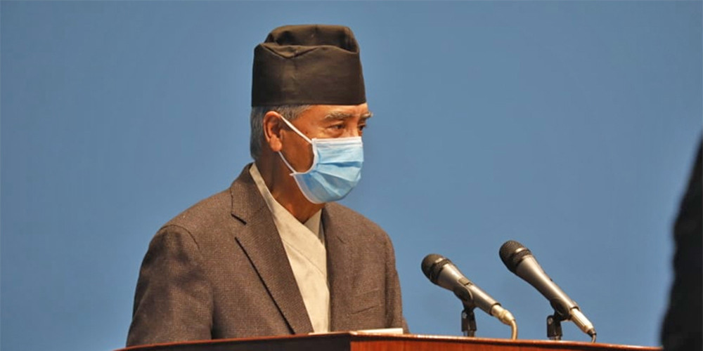 संसदमा देउवाले भने प्रधानमन्त्रीमा म संविधान भन्दा माथि हूँ भन्ने दम्भ देखियो (पूर्णपाठ)