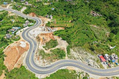 आँबुखैरेनी–जामुनेसम्मको ४१ किमि सडक निर्माण पूरा