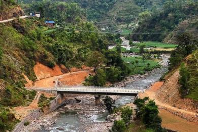 पहिलो पटक मोटरेबल सडकले जोडियो बागलुङको उपल्लोबेङ्ग्री