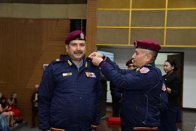 एक एआईजी र दुई डिआईजीलाई दर्ज्यानी चिह्न प्रदान