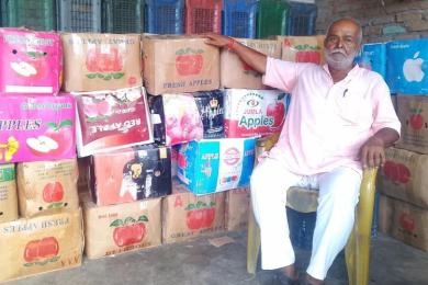 कर्णालीको स्याउ ‘ब्राण्डिङ’ गर्दै प्रेमलाल