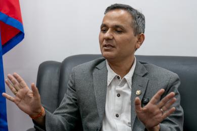 तोकिएकै मितिमा निर्वाचन सम्पन्न गर्नु सरकारको प्रमुख कार्यभारः गृहमन्त्री अर्याल
