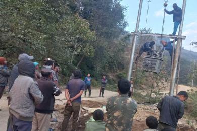 सानोदुम्माका ९० प्रतिशत नागरिक विद्युत्को पहुँचमा