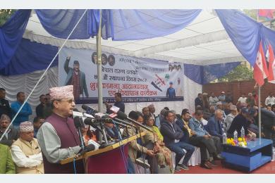 संविधानको रक्षाका लागि समर्पित हुन कांग्रेस कार्यवाहक सभापति खड्काको आग्रह