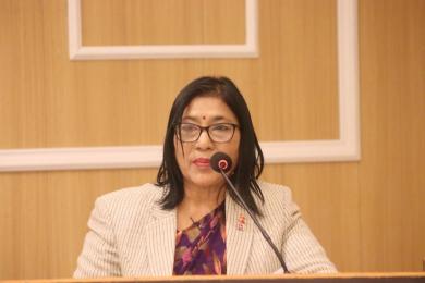 ‘निर्वाचनका लागि आचारसंहिता पालना आवश्यक छ’ : आयुक्त डा. जानकी कुमारी तुलाधर