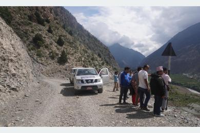 घरपझोङमा चक्रपथ निर्माण सम्पन्न, आवागमन सहज