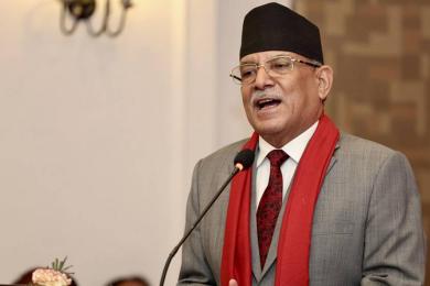 अध्यक्ष दाहालको निवासमा तोडफोड