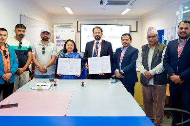 द ब्रिटिस कलेज र फिक्कल गाउँपालिकाबीच सहकार्य सम्झौता