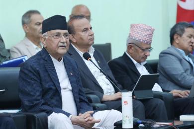 एमाले केन्द्रीय कमिटी बैठकः विधान संशोधनसहित आठबुँदे प्रस्ताव पारित