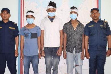 गोली प्रहार गर्ने तीन भारतीय नागरिक सार्वजनिक
