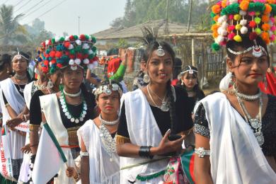माघी पर्व उल्लासपूर्वक मनाइँदै
